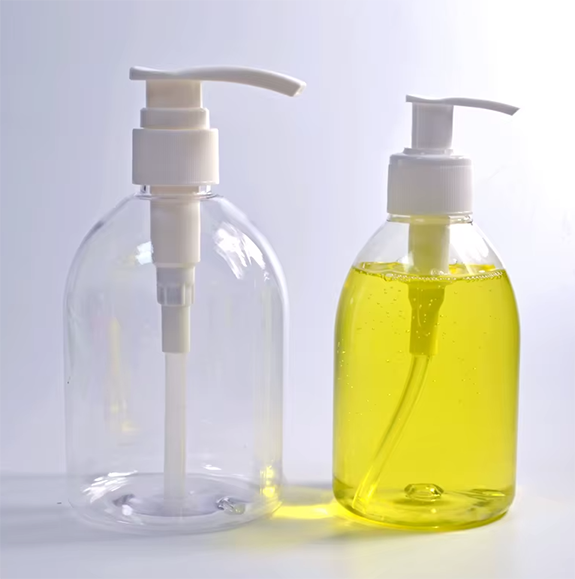 Liquid Soap Bottle Filling